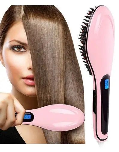 Расческа выпрямитель Fast Hair Straightener 906