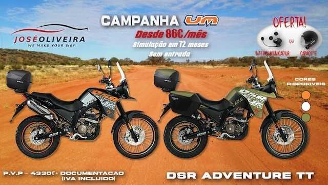 UM DSR Adventure TT 125cc - Campanha 2023