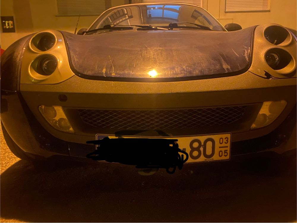 Smart roadster exclusivamente para peças