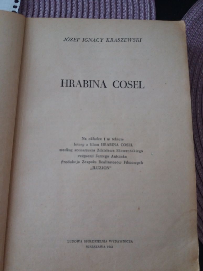 Hrabina Cosel książka