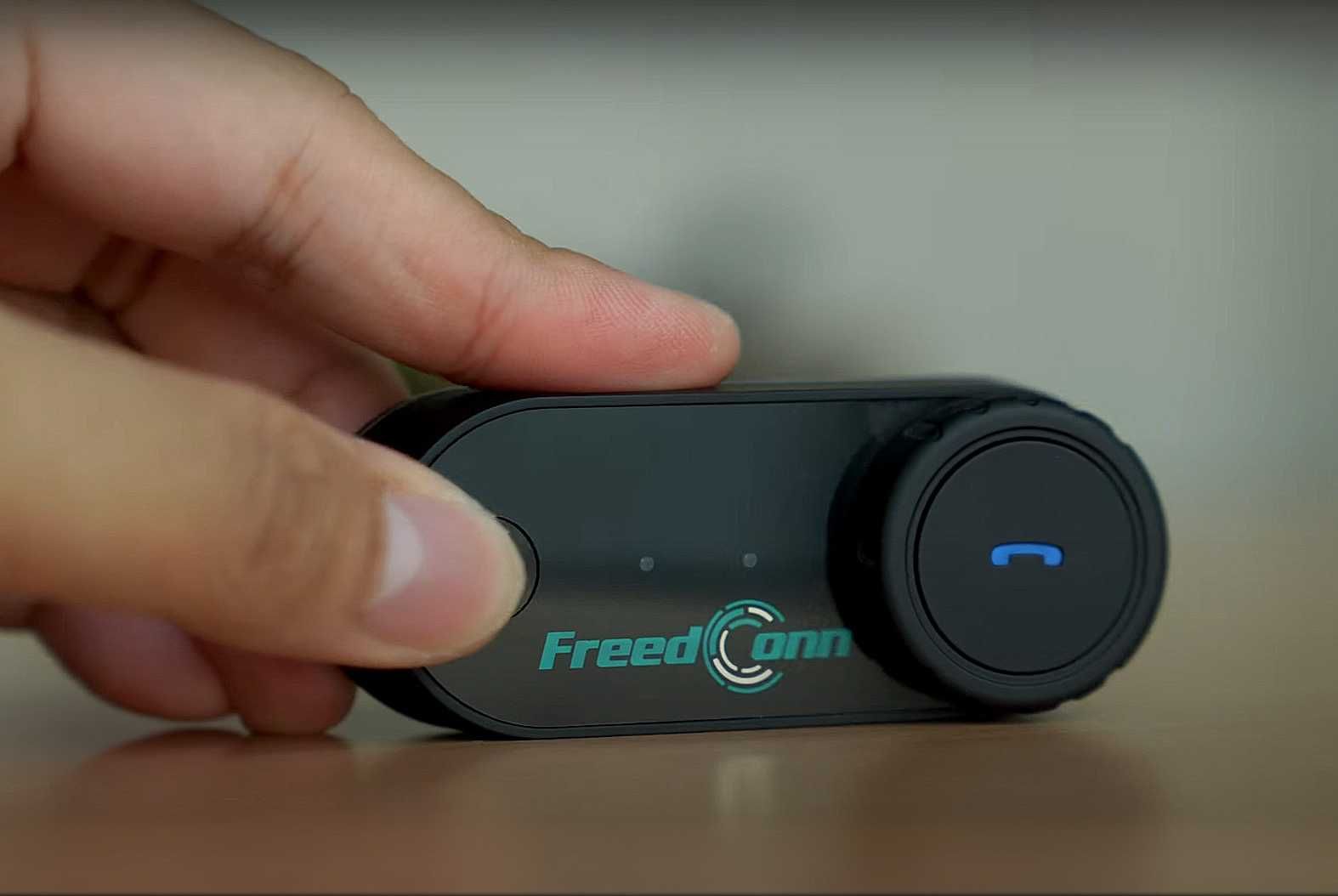 Bluetooth гарнітура FreedConn зв'язок і безпека для мотоциклістів