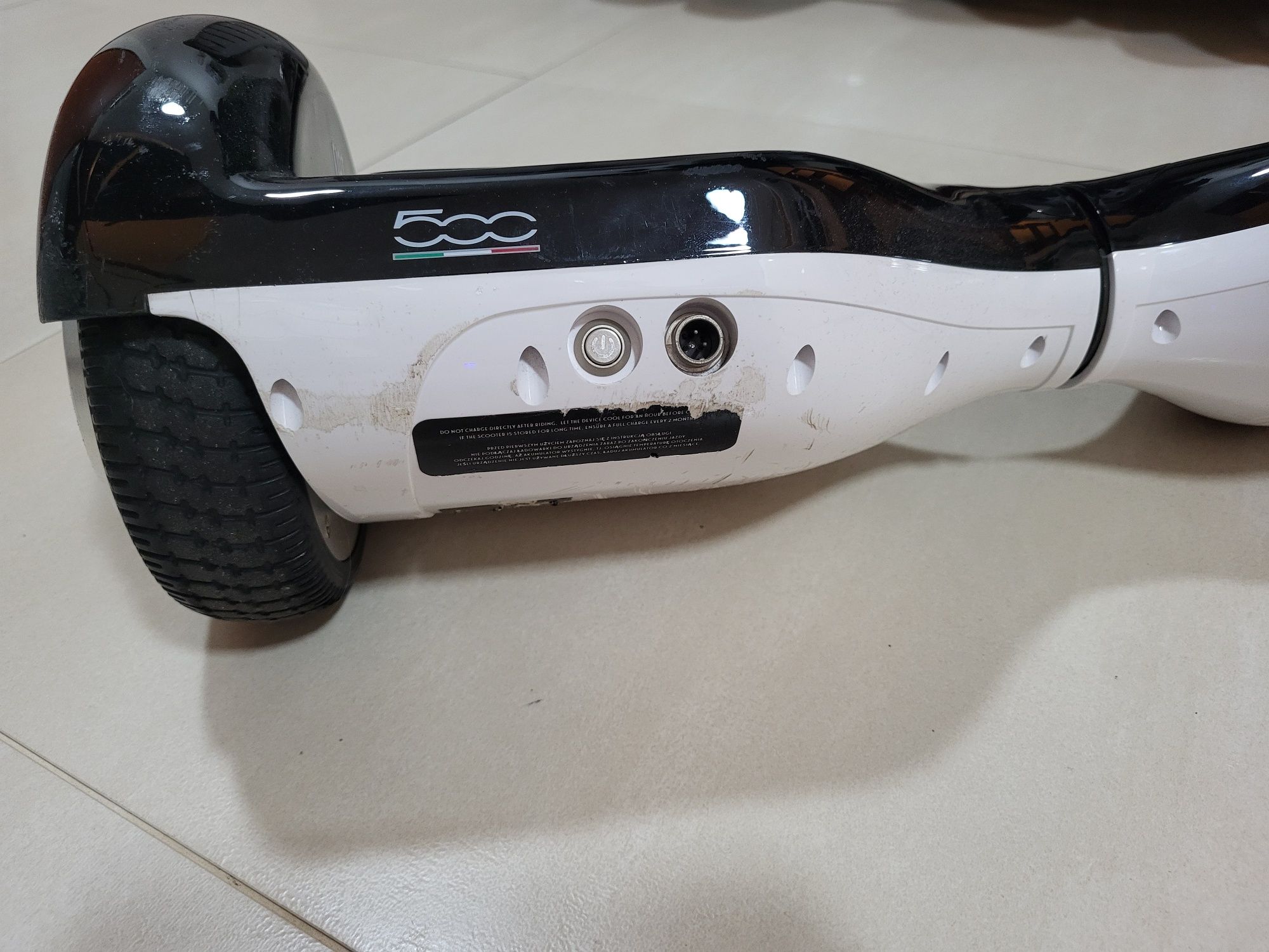 Oryginalna od Fiat deskorolka elektryczna Fiat Hoverboard 500 6,5 kolo