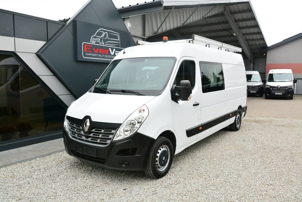 Renault Master  7 osobowy brygadówka doka max pełna opcja bagażnik