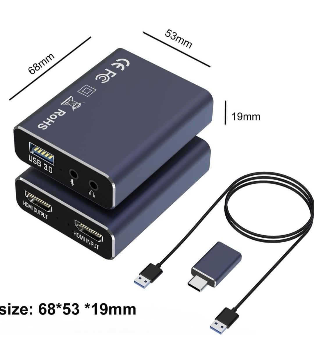 Balabaxer 4K audio video capture karta USB 3.0