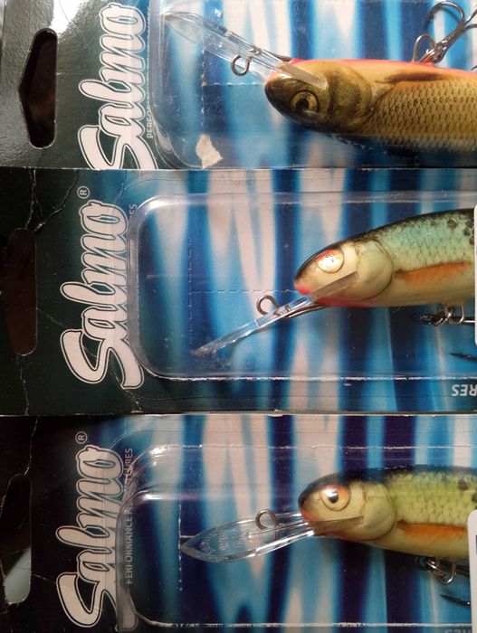 Zestaw - Woblery SALMO  Roach 9 DR / Anniversary Limited Edition 2016