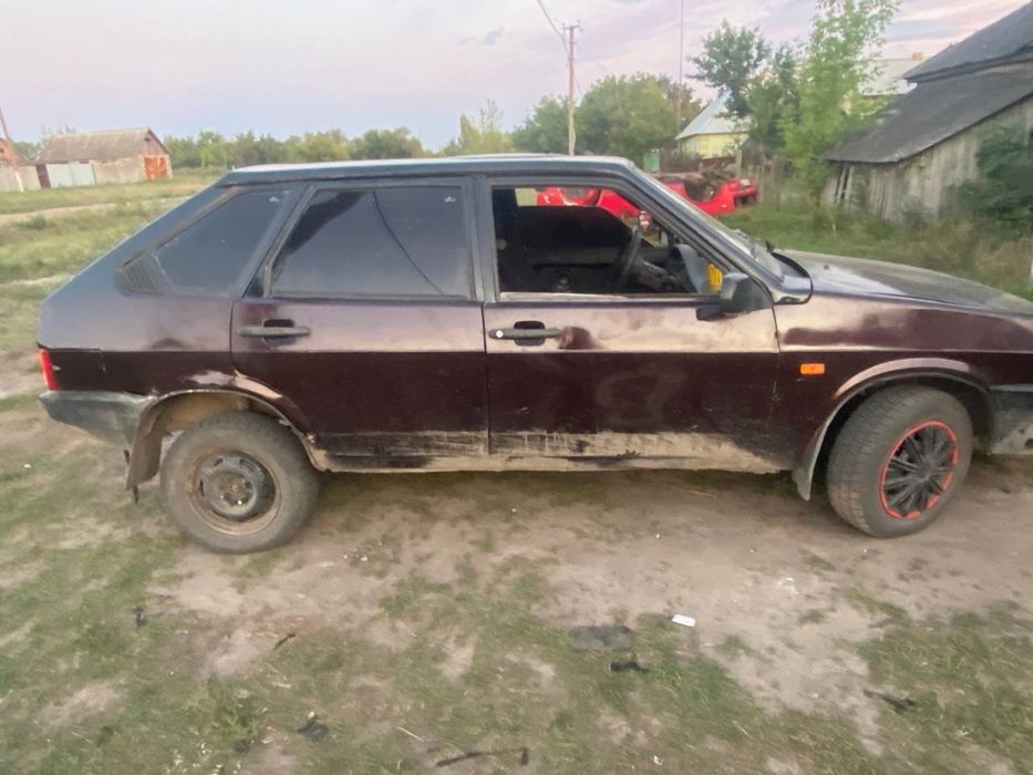 Ваз 2109 1.5 на боевом ходу