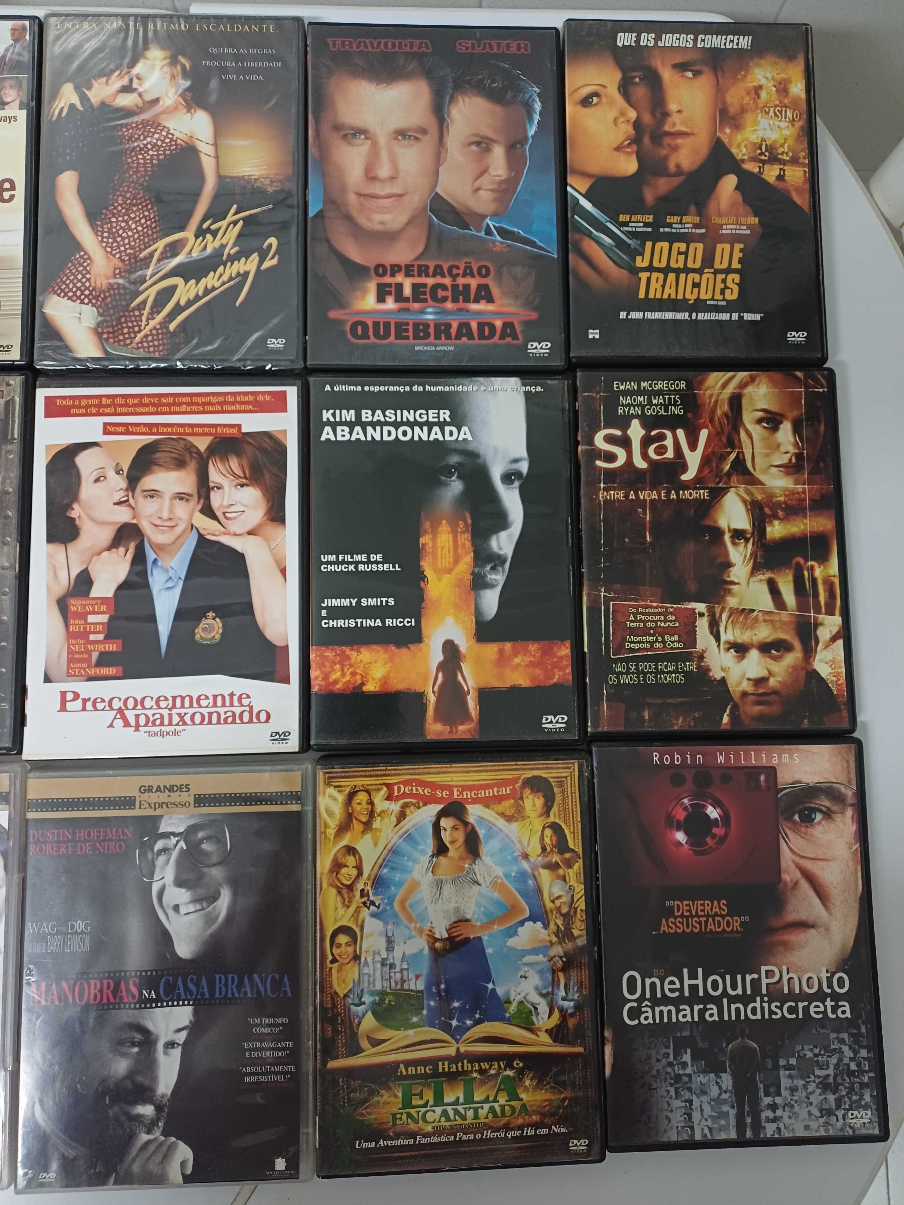 Dvd's de filmes de vários temas 34 unidades