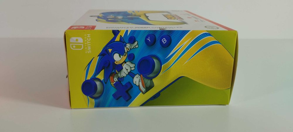 Comando com fios PowerA - Nintendo Switch - Sonic