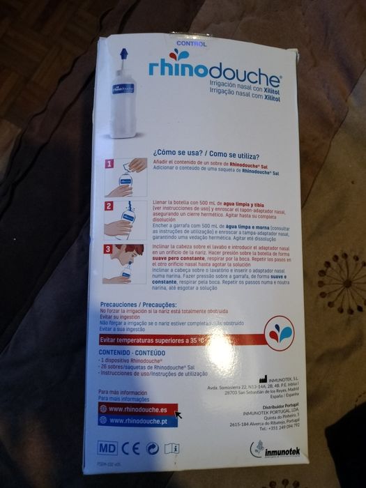 RhinoDouche Irrigação Nasal Adulto