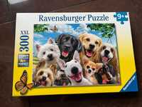 Puzzle Ravensburger Delighted dogs pies 300