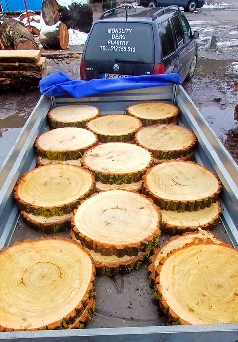 Plaster topola na stolik