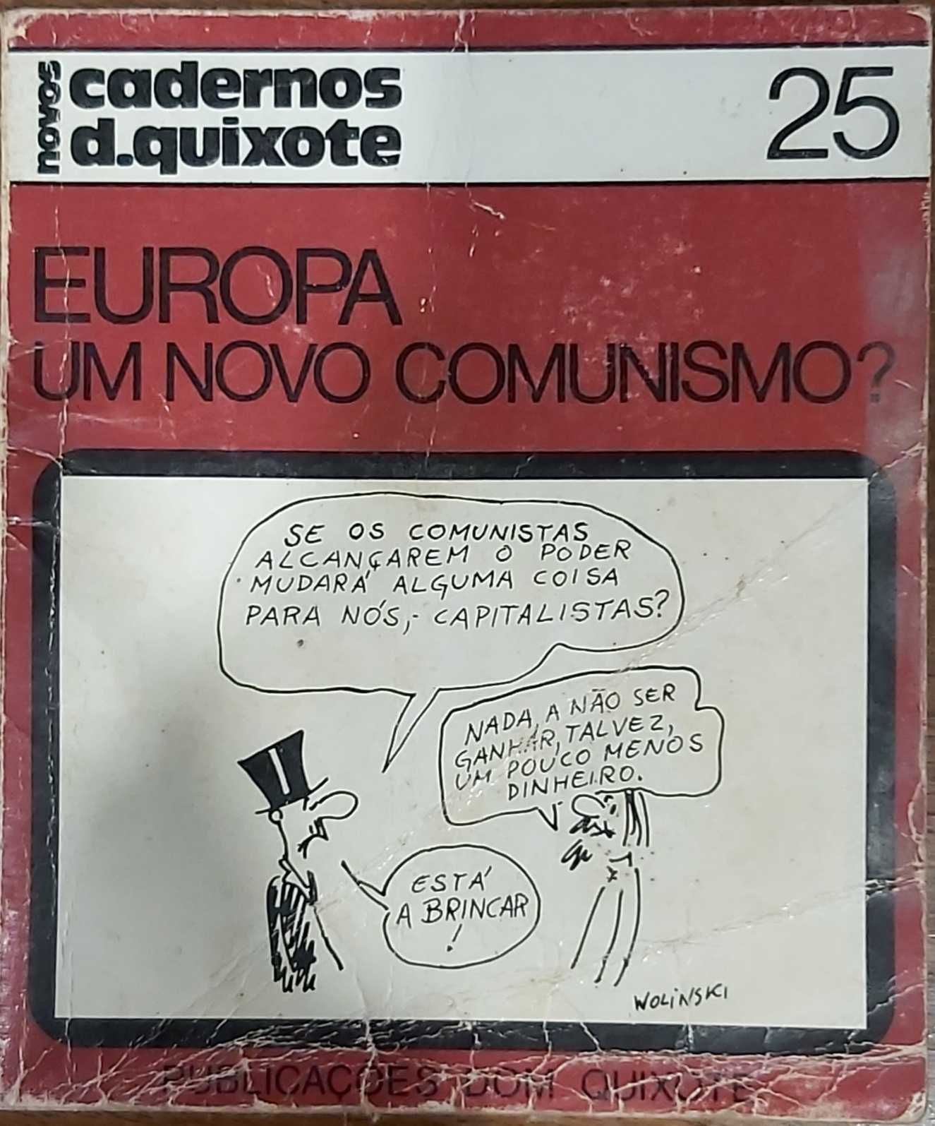 Livro - Novos cadernos D. Quixote - Europa um novo comunismo