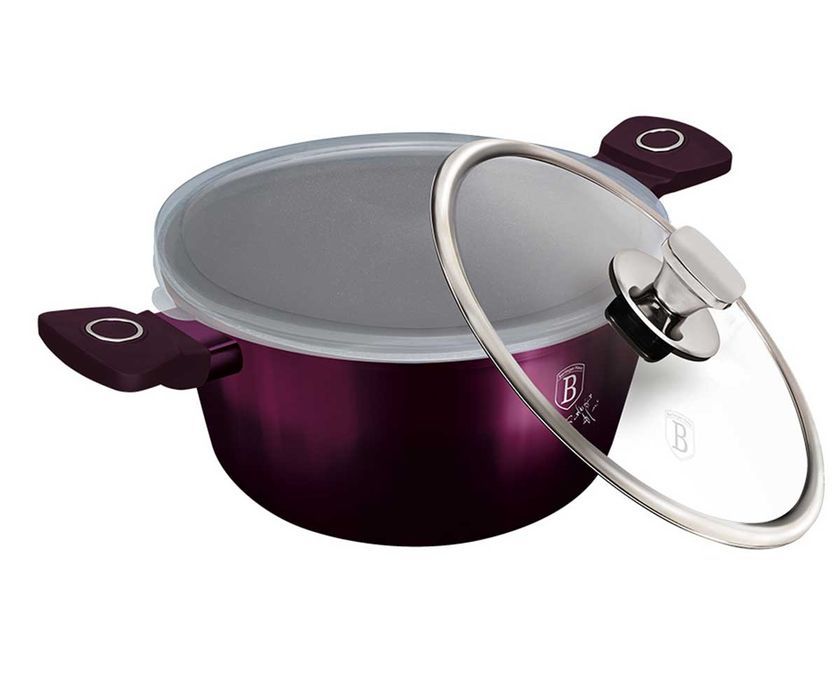 Garnek Tytanowy 20Cm Berlinger Haus Bh-6628 Purple