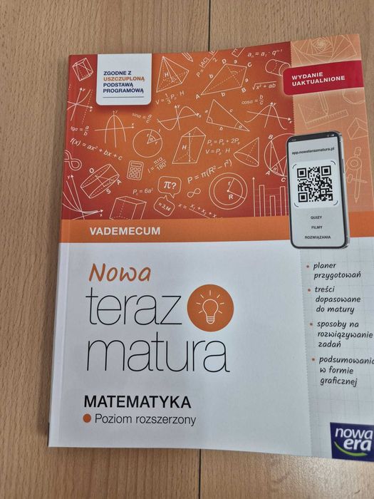 Vademecum matura 2026 z matematyki zakres rozszerzony Nowa Era Matura
