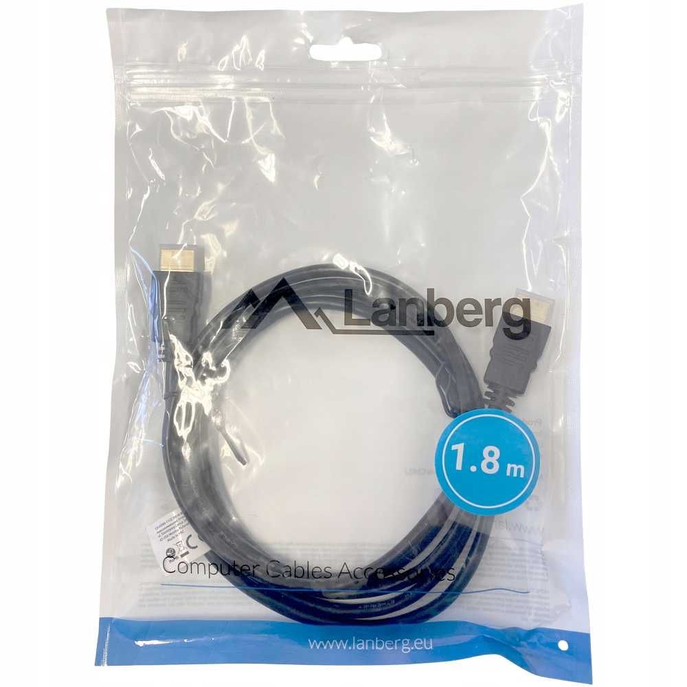 Kabel HDMI 1,8m Lanberg