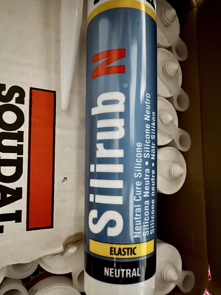 Soudal Silicone Neutro Transparente 24 Unid.