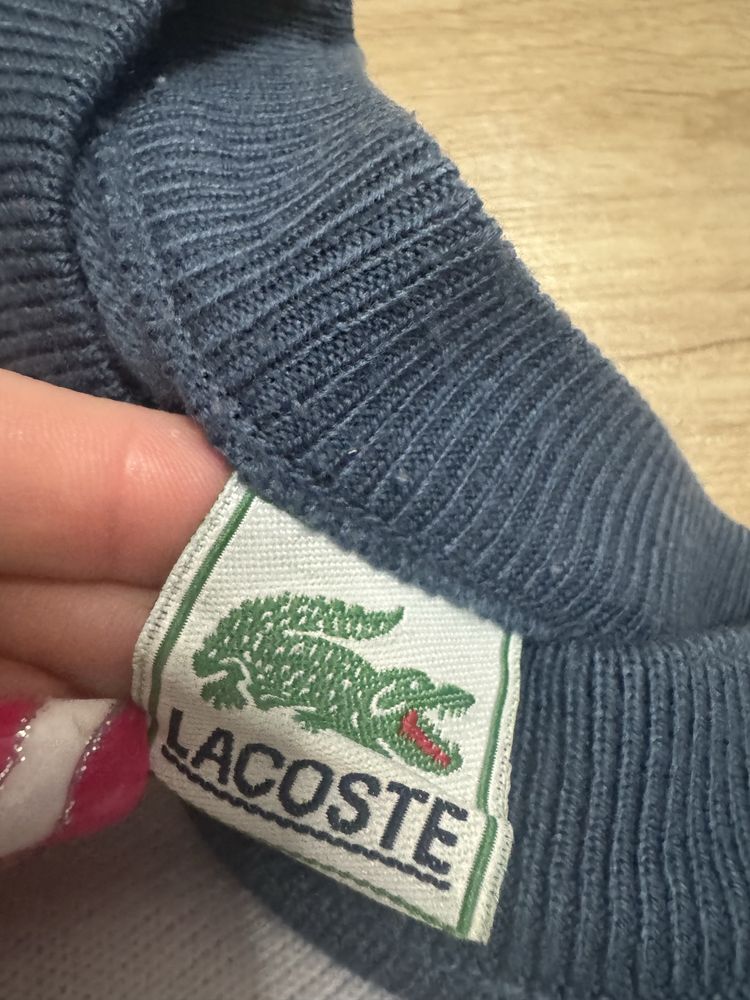 Sweterek męski Lacoste w paski