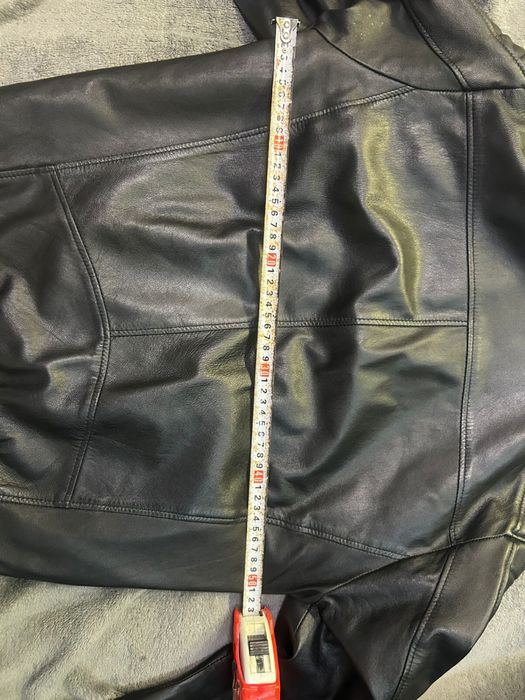 Кожаная куртка бомбер МДК