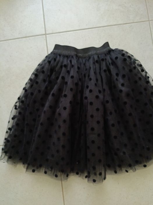 Фатинова спідниця, чорна