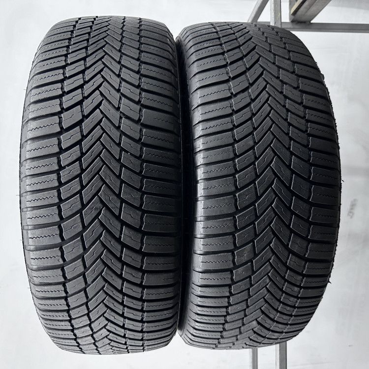 2шт бу всесезон 205/55/R17 2021р Bridgestone Weather Contact A 005 Evo