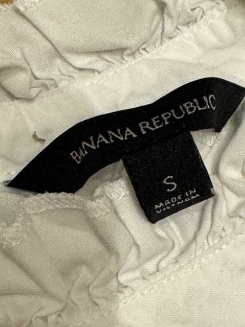 biala bluzeczka damska firmy Banana Republic