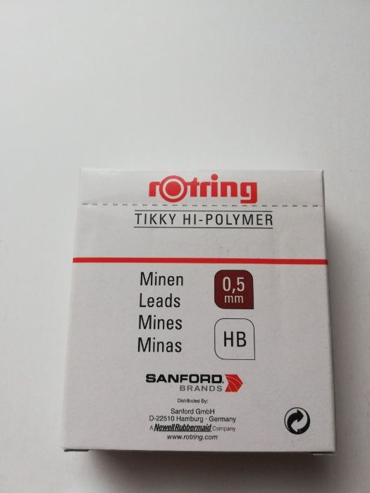 ROTRING - Rysiki do ołówków - różne grubości i twardości