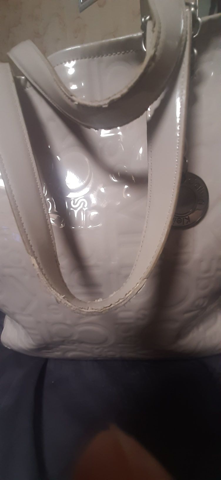Сумка Calvin Klein  лаковая большая Original