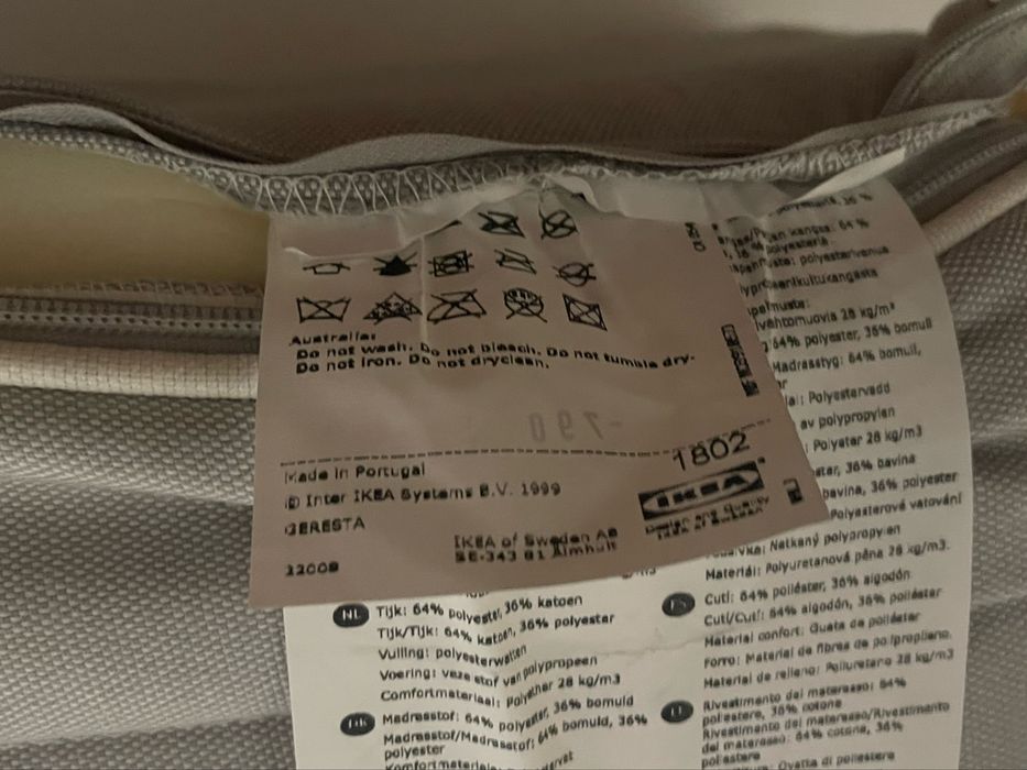 Colchao Ikea GERESTA