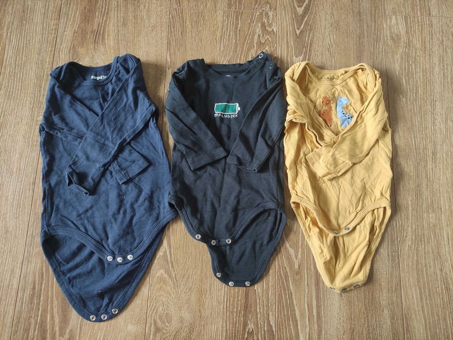 Paczka ubrań dla chłopca rozmiar 74