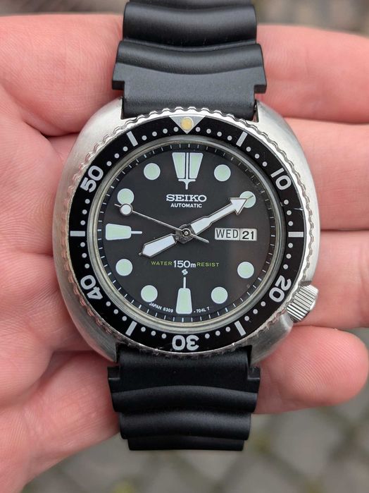 ЛЕГЕНДАРНА вінтажна черепаха SEIKO 6309-7040 TURTLE