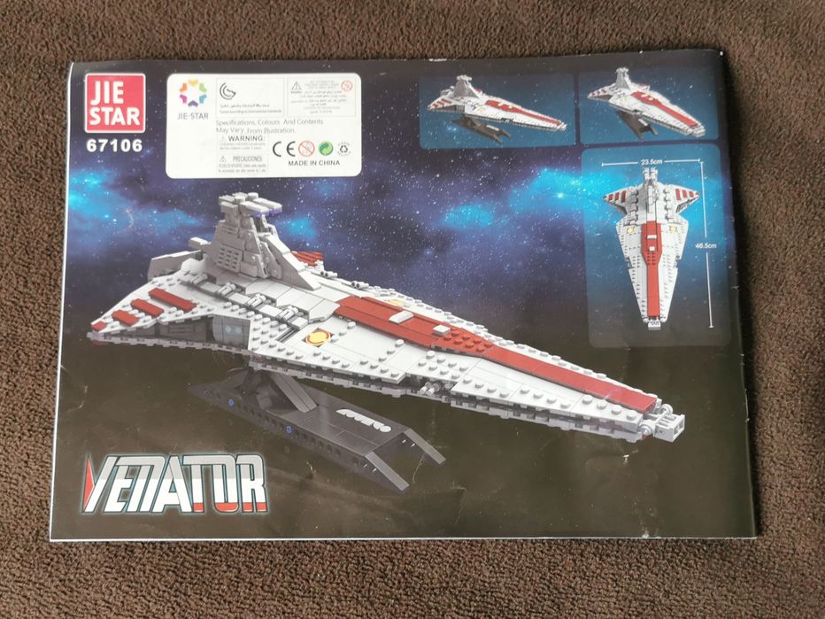 Star wars - venator - tipo lego