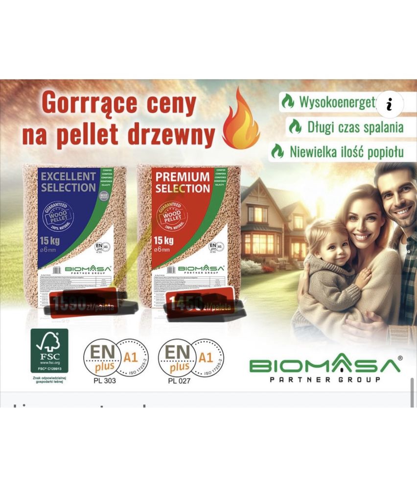 Pellet premium selection BIOMASA