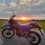 Kawasaki KLR 250 cross