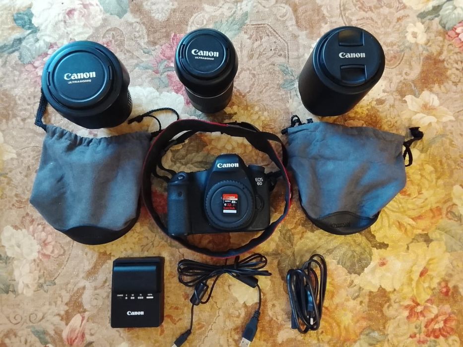 Aparat Canon EO6 6D lustrzanka stan b.dobry
