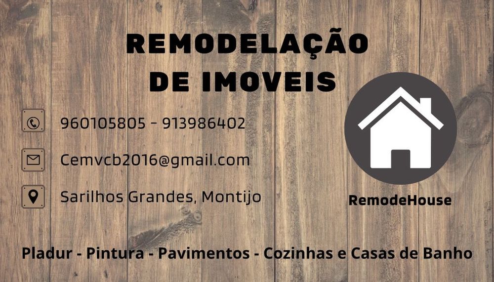 Pladur - Pavimentos - Remodelação de imóveis - Pintura