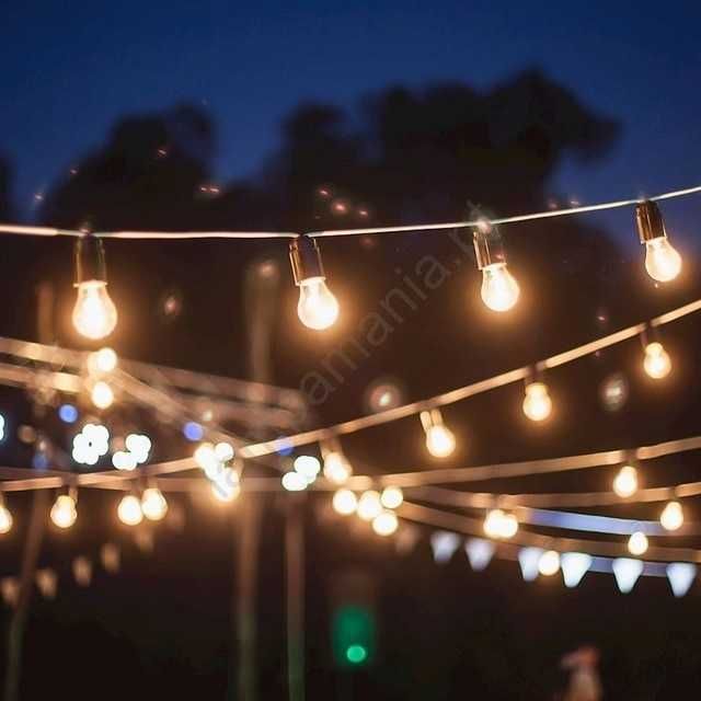 Iluminação de Arraial - Luzes para Festas, Jardins, Esplanadas.. etc.