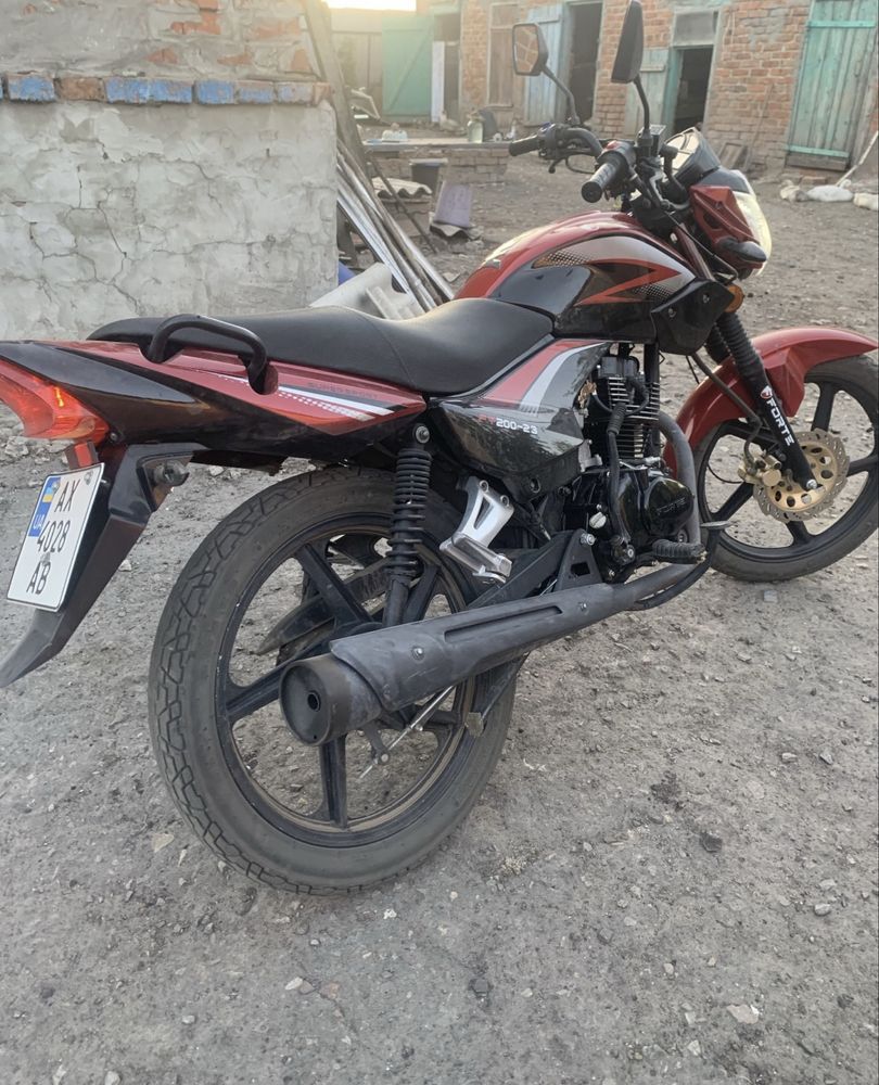мотоцикл forte ft200-23