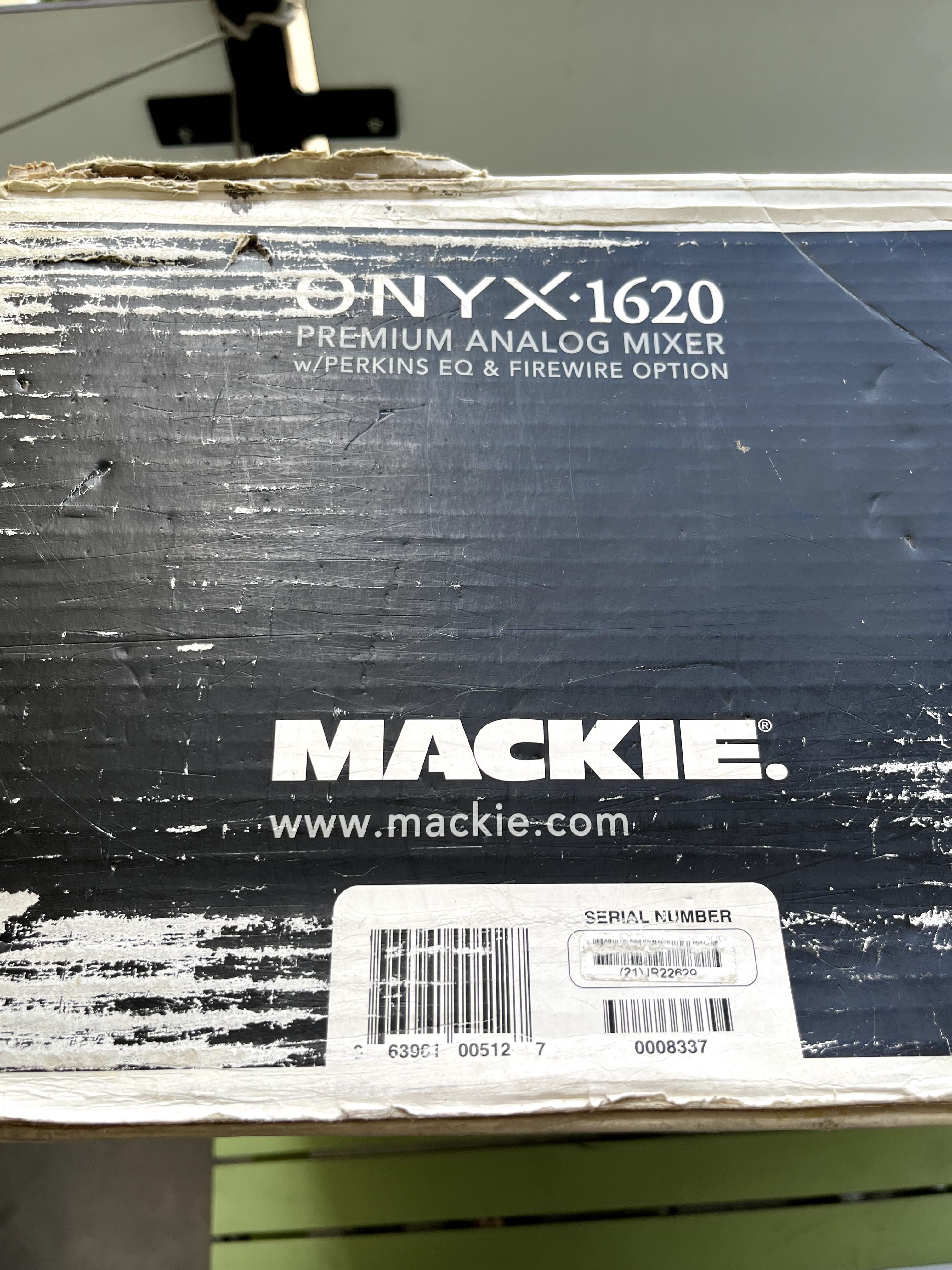 Mixer Mackie ONYX 1620