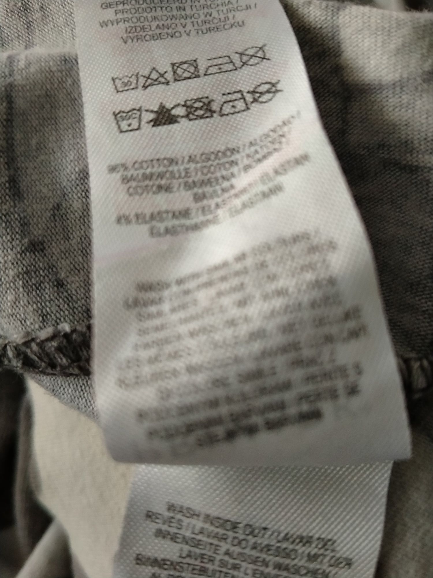 Spodnie sportowe  90% bawełny modne dresowe beżowe PRIMARK  r. L -XL