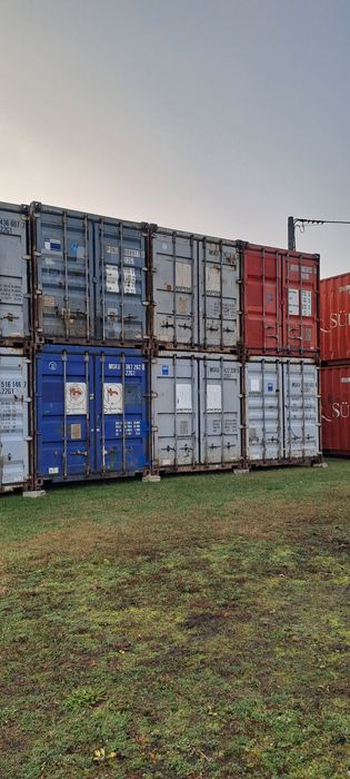 Kontener morski 6m 20 kontenery morskie biurowy socjalny garaż magazyn