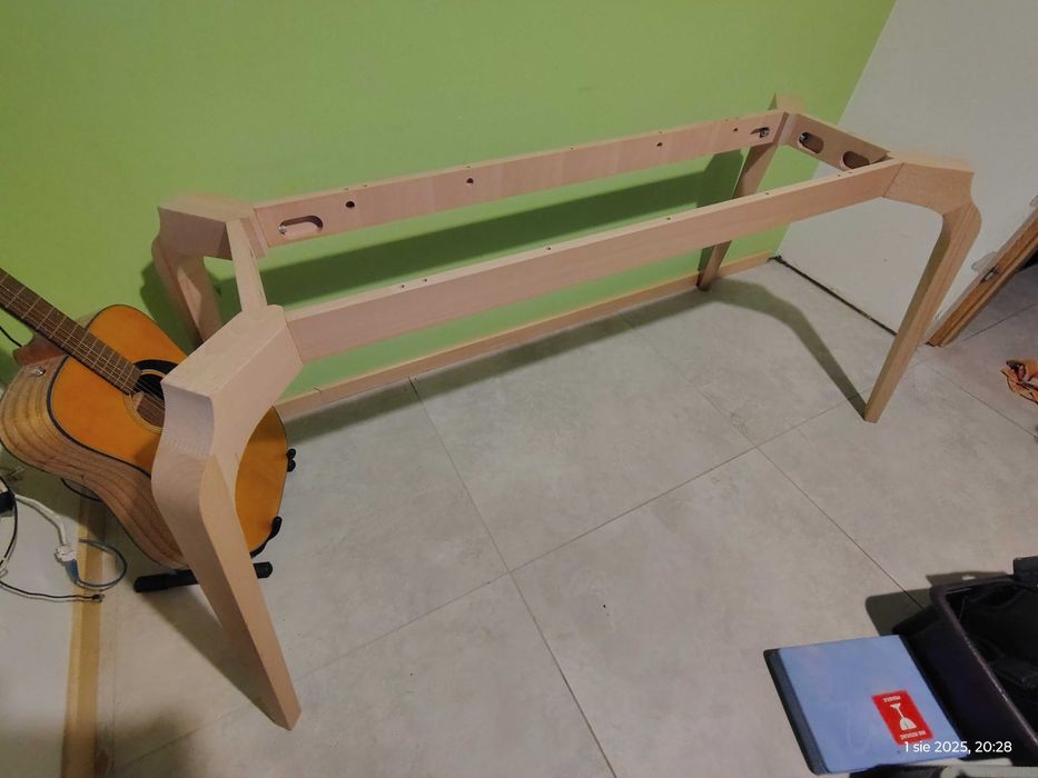 Nogi stołu biurka podstawa stelaż drewno