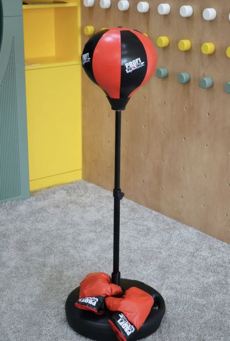 Набір для боксу Дитяча груша Груша на стійці 80-110см Дитячий набір