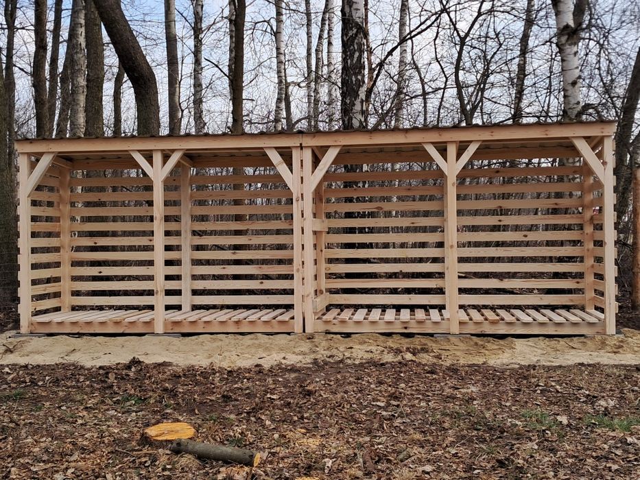 Drewutnie (schowki) na drewno