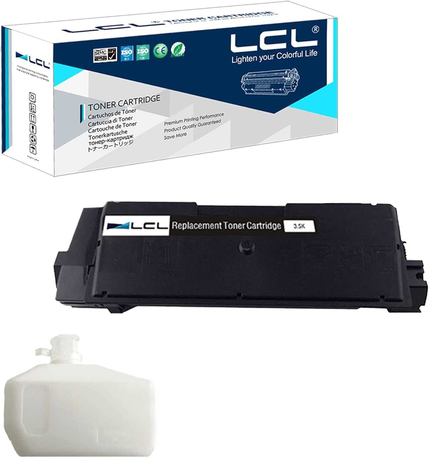 Toner LCL TK580K do Kyocera ECOSYS P 6021 cdn FS-C 5150 DN (Czarny)