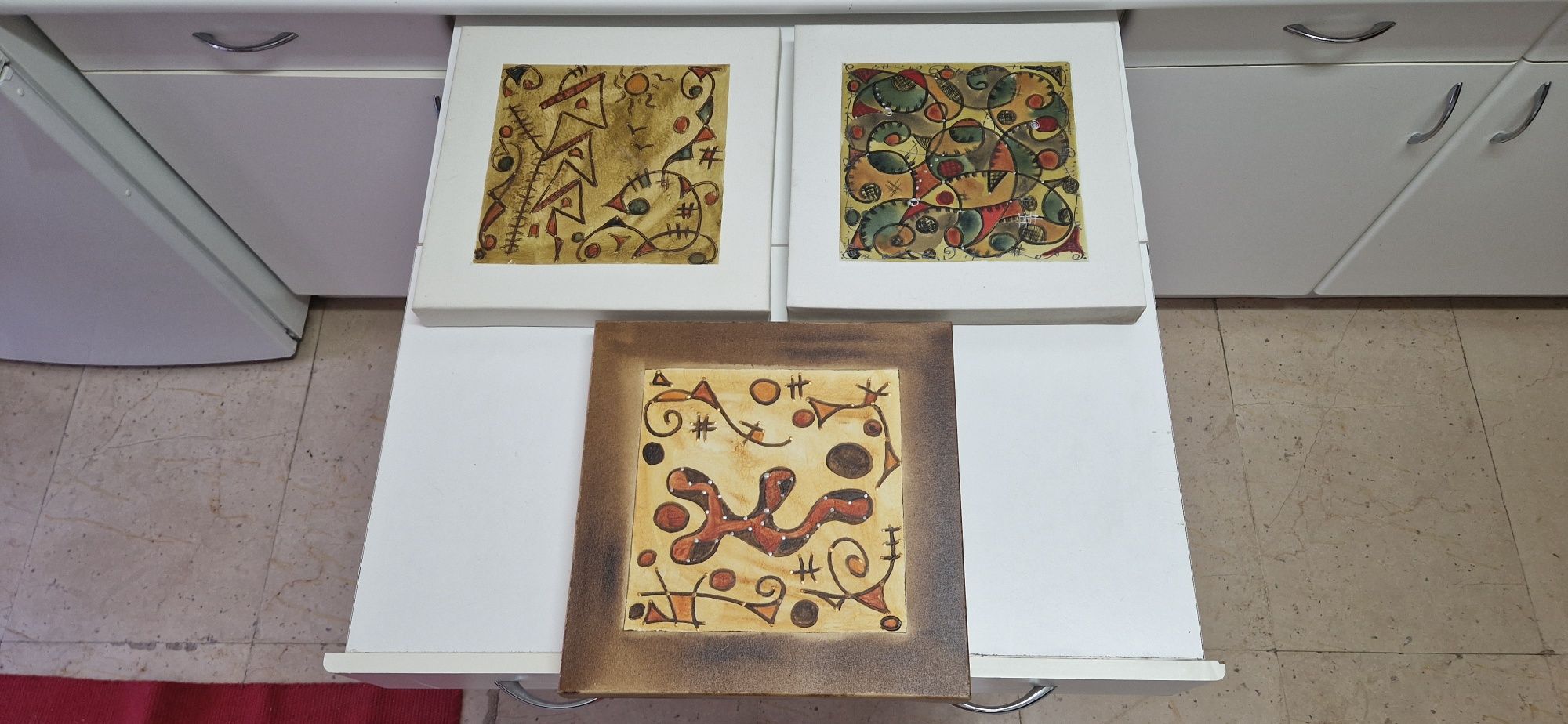Coleçao de quadros do mesmo autor
