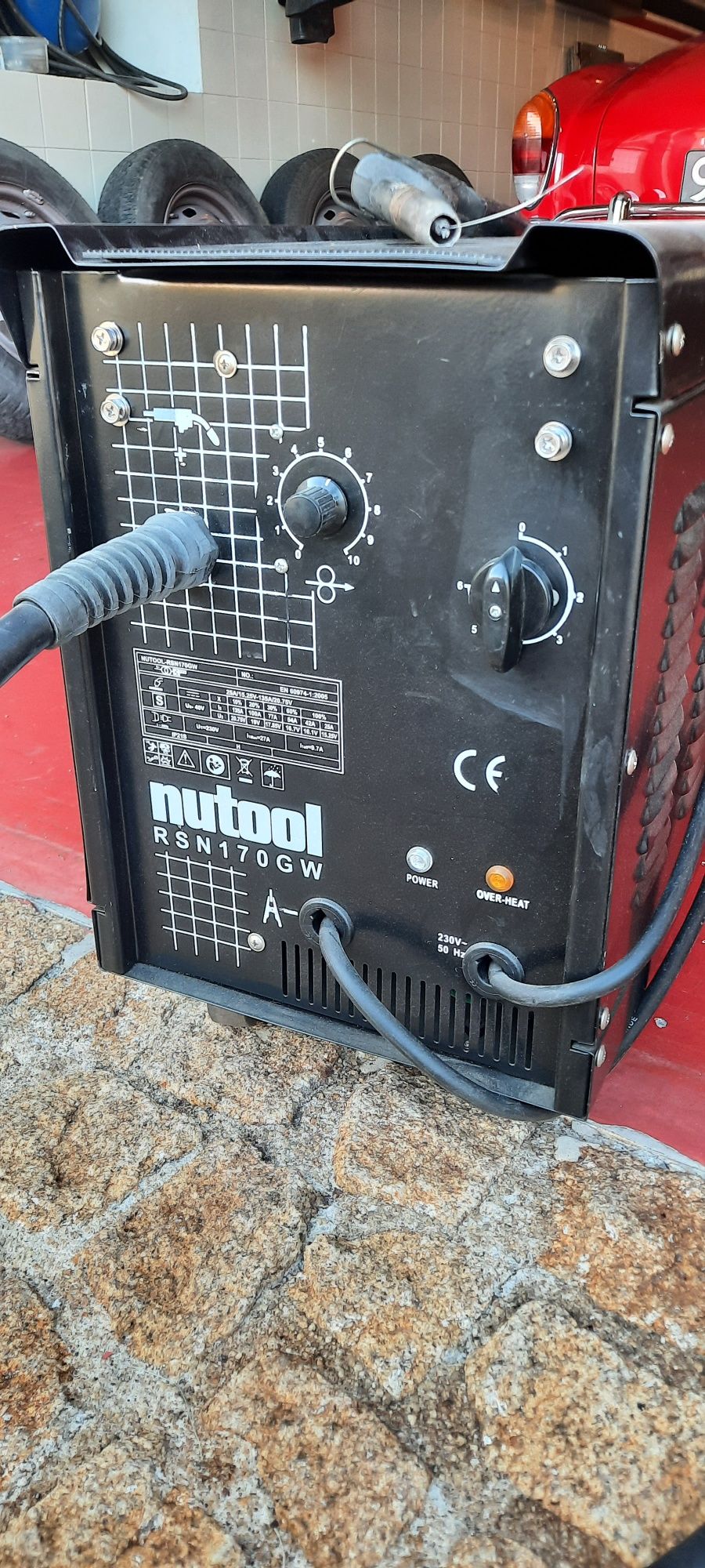 Máquina de soldar de fio fluxado Nutool RSN170GW