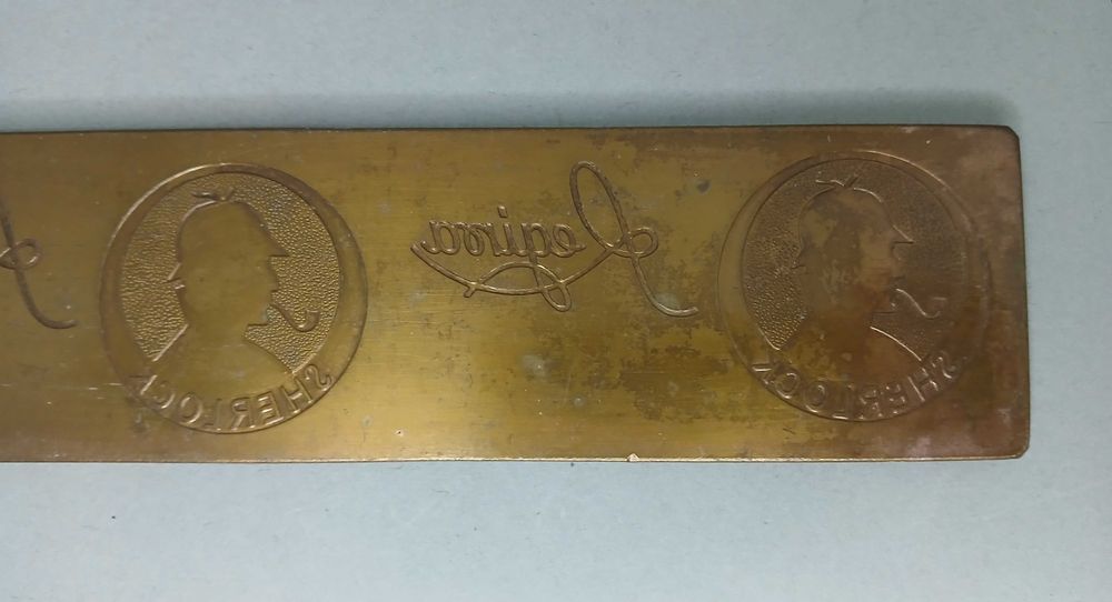 Regina chocolates publicidade barra de cobre para impressão original