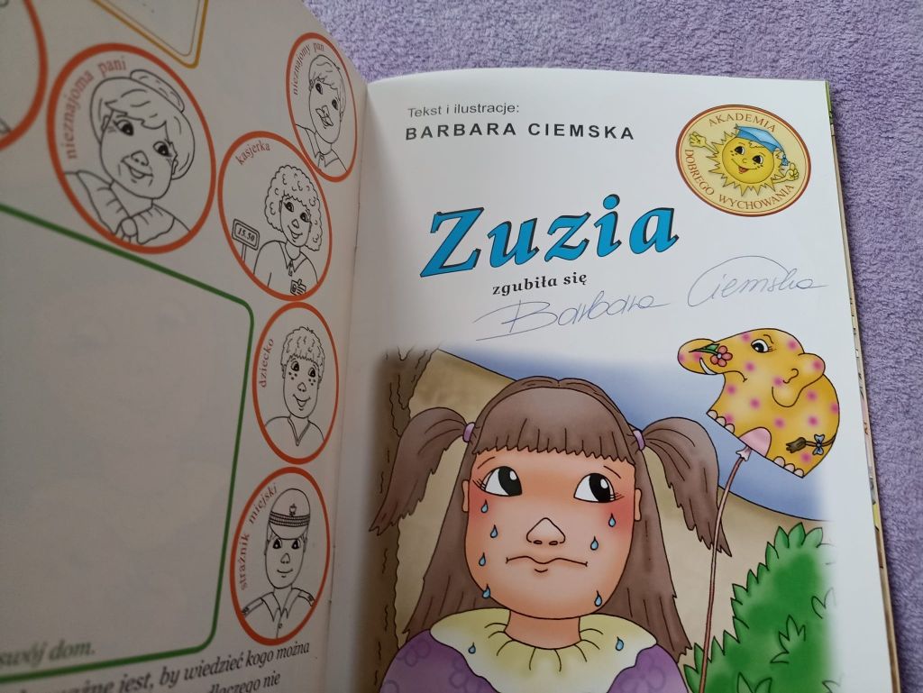 Zestaw książeczek zuzia, misie