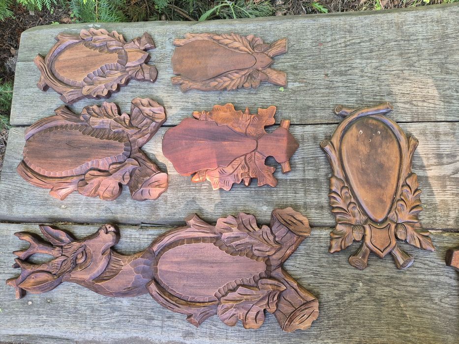 Nowa deska pod trofeum wieniec parostki podkładka poroze rogacz sarna