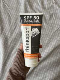 Сонцезахист thinksport SPF 50 мінеральний для тіла